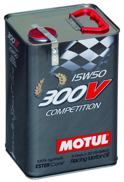 Moottoriöljy MOTUL 300V COMPETITION 15W50 5L ESTER CORE