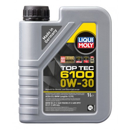 Moottoriöljy LIQUI MOLY TOP TEC 6100 0W30 1L