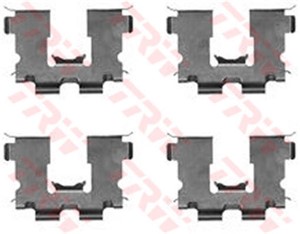 Tarvikesarja, jarrupala, Etuakseli, SUZUKI VITARA, VITARA Cabrio, 2281163000, 22811-63000