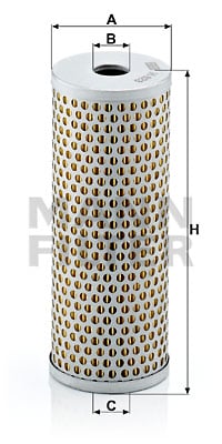 Hydrauliikkasuodatin, ohjaus MANN-FILTER H 623