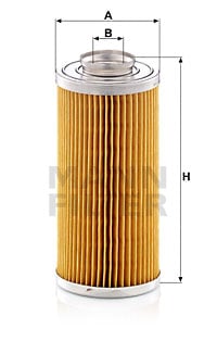 Suodatin, työhydrauliikka MANN-FILTER H 724/2 x