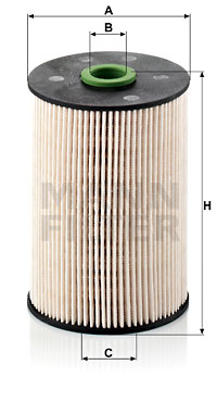 Polttoainesuodatin MANN-FILTER PU 936/1 x