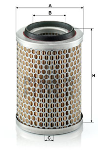 Ilmansuodatin MANN-FILTER C 1396