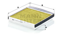 Raitisilmasuodatin MANN-FILTER FP 2855