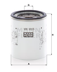 Polttoainesuodatin MANN-FILTER WK 9055 z