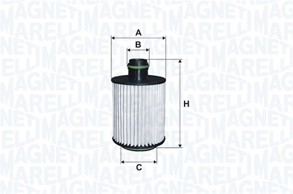 Öljynsuodatin MAGNETI MARELLI 152071760874