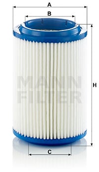 Ilmansuodatin MANN-FILTER C 16 006