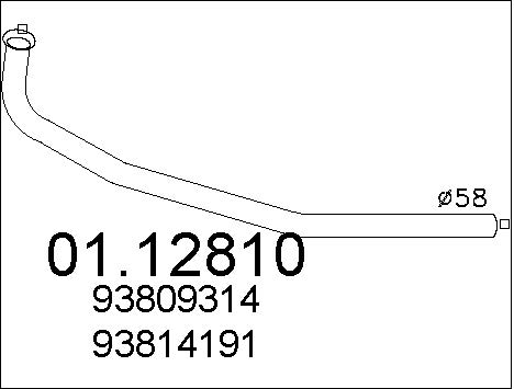 Pakoputki MTS 01.12810