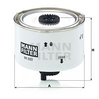 Polttoainesuodatin MANN-FILTER WK 8022 x