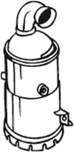 Katalysaattori, Edessä, CITROËN,PEUGEOT, 1610280580, 1610280680, 1612024080, 1730YK, 1731YK, 9678318580, 9678319080