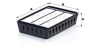 Ilmansuodatin MANN-FILTER C 27 011