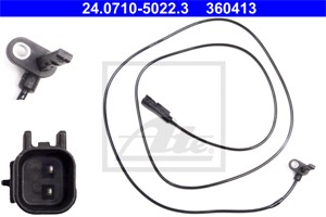 Tunnistin, kiertonopeus, Taka-akseli, oikea, OPEL,VAUXHALL, 12 47 223, 12 47 798, 12 47 850, 22785574, 23136751, 23184156, 23497014