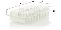 Ilmansuodatin MANN-FILTER C 2620