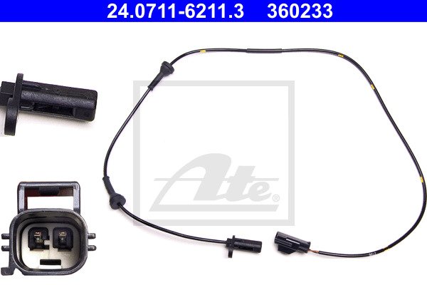 ABS-anturi ATE 24.0711-6211.3