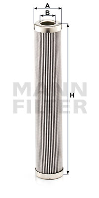 Suodatin, työhydrauliikka MANN-FILTER HD 518