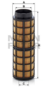 Polttoainesuodatin MANN-FILTER PU 7017 z