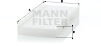 Raitisilmasuodatin MANN-FILTER CU 3240