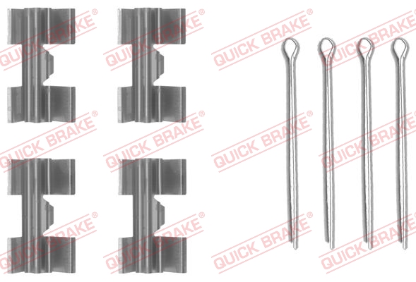 Tarvikesarja, jarrupala QUICK BRAKE 109-0969