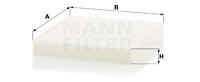 Raitisilmasuodatin MANN-FILTER CU 23 019