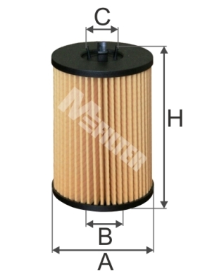 Öljynsuodatin MFILTER TE 4013
