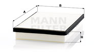 Raitisilmasuodatin MANN-FILTER CU 42 100/1