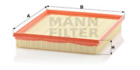 Ilmansuodatin MANN-FILTER C 26 110/2