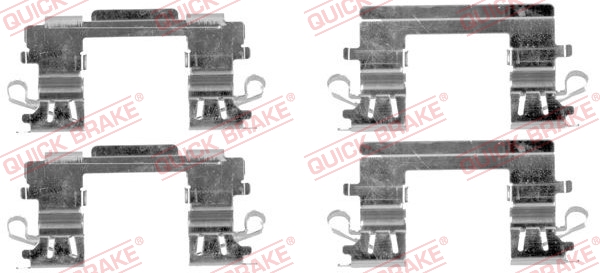 Tarvikesarja, jarrupala QUICK BRAKE 109-1757