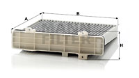 Raitisilmasuodatin MANN-FILTER CUK 2230
