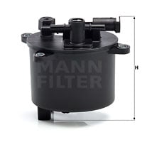 Polttoainesuodatin MANN-FILTER WK 12 004