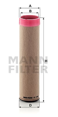 Toisioilmasuodatin MANN-FILTER CF 1140/2