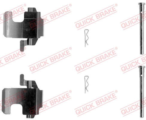 Tarvikesarja, jarrupala QUICK BRAKE 109-1273
