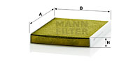 Raitisilmasuodatin MANN-FILTER FP 2533-2