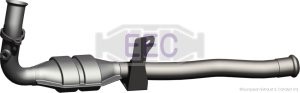 Katalysaattori, RENAULT MEGANE I, MEGANE Cabriolet I, MEGANE Classic I, MEGANE Coach I, MEGANE Grandtour I, MEGANE Scenic, 7700421260, 7