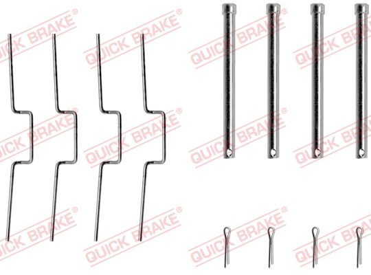 Tarvikesarja, jarrupala QUICK BRAKE 109-1176