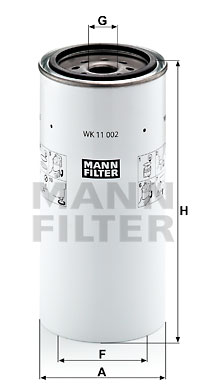 Polttoainesuodatin MANN-FILTER WK 11 002 x