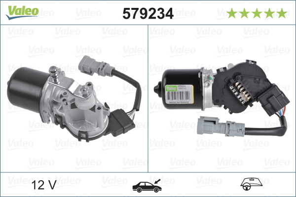 Pyyhkijän moottori VALEO 579234