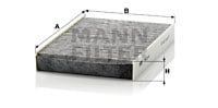 Raitisilmasuodatin MANN-FILTER CUK 2945