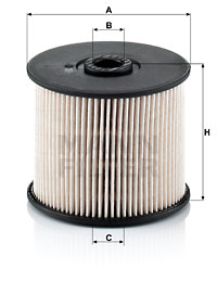 Polttoainesuodatin MANN-FILTER PU 830 x