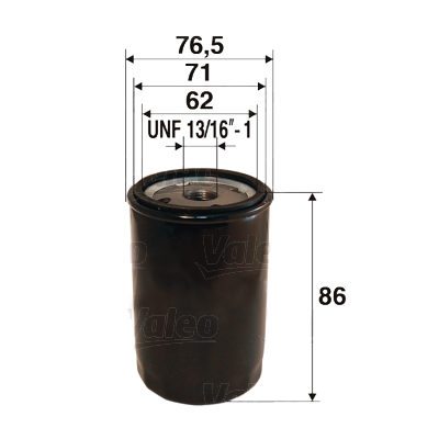 Öljynsuodatin VALEO 586048
