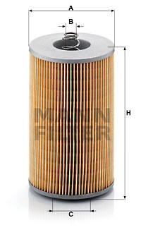 Öljynsuodatin MANN-FILTER H 13 127/1