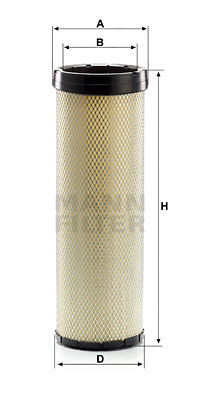 Toisioilmasuodatin MANN-FILTER CF 1720