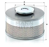 Suodatin, työhydrauliikka MANN-FILTER HD 15 005 x