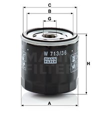 Öljynsuodatin, FORD RANGER, MAZDA BT-50 Flak/chassi, BT-50 Pick-up, 1449 182, WE01-14302, WLY4-14-302 TT, WLY4-14302
