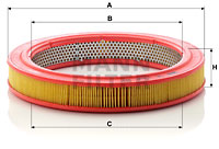 Ilmansuodatin MANN-FILTER C 3260
