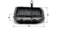 Hydrauliikkasuodatin, automaattivaihteisto MANN-FILTER H 50 002