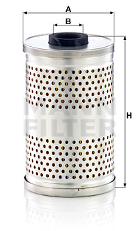 Suodatin, työhydrauliikka MANN-FILTER H 9007 x