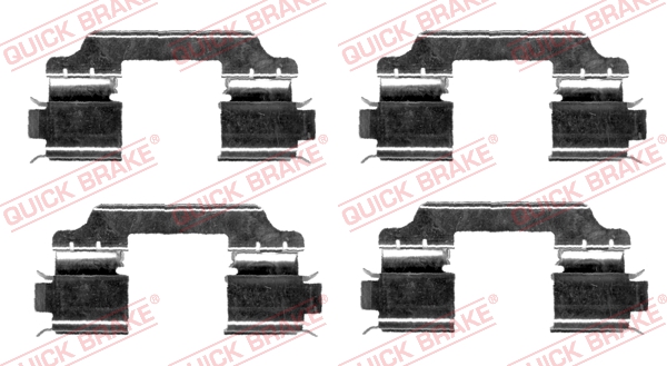 Tarvikesarja, jarrupala QUICK BRAKE 109-1654