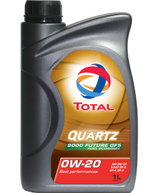 Moottoriöljy TOTAL 0W20 QUARTZ FUTURE GF5 1L