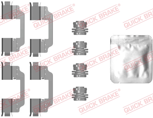 Tarvikesarja, jarrupala QUICK BRAKE 109-0101