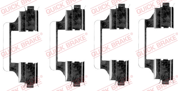 Tarvikesarja, jarrupala QUICK BRAKE 109-1656